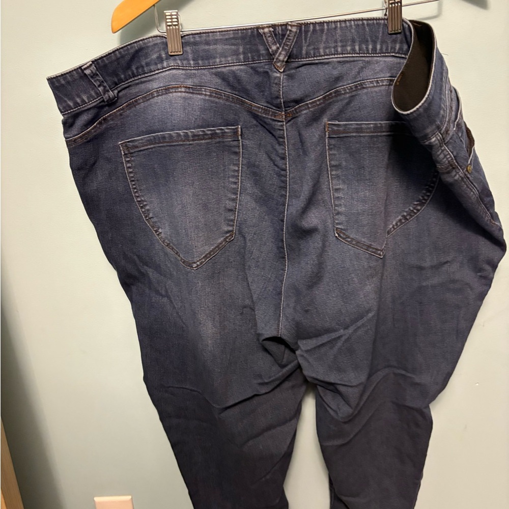 Democracy Blue Boyfriend Jeans Relaxed Fit - Picture 3 of 3